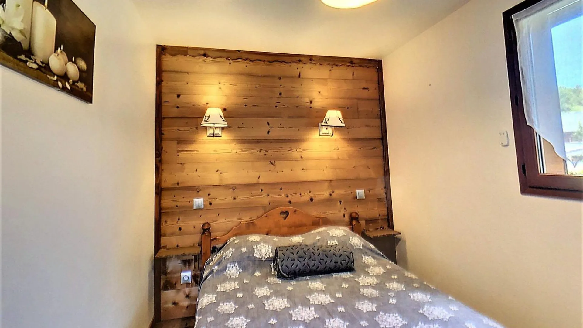 Chalet 3* - 8 Pers - Grand Confort - Terrasse - Parking Prive - Fr-1-267-266 Villarembert 0*,  프랑스